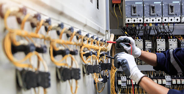 Professional Electrician technician working in Burlington, WA